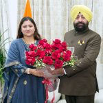 सेवा संकल्प (धारिणी) फाउंडेशन की ट्रस्टी संस्थापक गीता धामी ने राज्यपाल से की भेंट