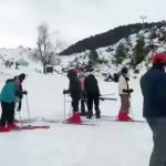 बर्फबारी के बाद पर्यटकों से गुलजार हुई औली