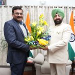 मुख्य सचिव आनन्द बर्द्धन ने राज्यपाल को दी जन्मदिन की शुभकामनाएं