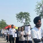 लेखक गांव में योग जनजागरूकता की अनोखी पहल, स्पर्श हिमालय विश्वविद्यालय से निकली भव्य रैली