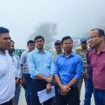 मसूरी रोपवे परियोजना के चयनित स्थलों का आवास सचिव ने किया निरीक्षण