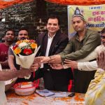 45 युवाओं का डाक कांवड़ दल हरिद्वार रवाना